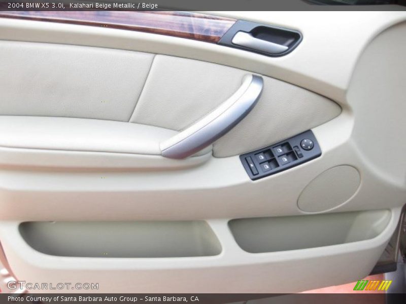 Kalahari Beige Metallic / Beige 2004 BMW X5 3.0i