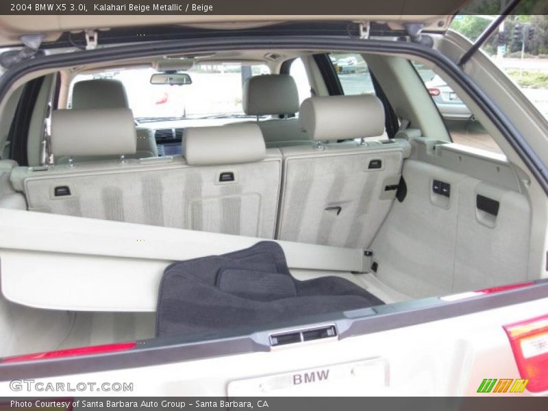 Kalahari Beige Metallic / Beige 2004 BMW X5 3.0i
