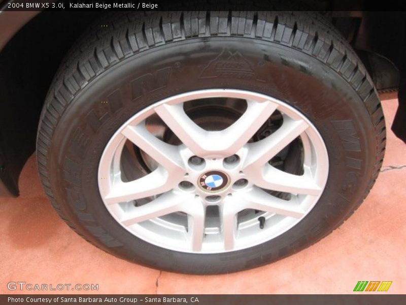 Kalahari Beige Metallic / Beige 2004 BMW X5 3.0i
