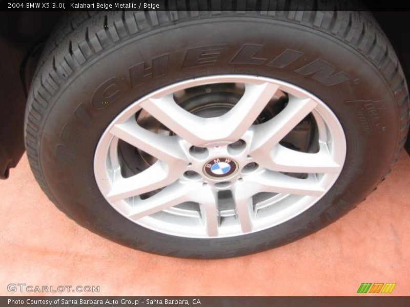 Kalahari Beige Metallic / Beige 2004 BMW X5 3.0i
