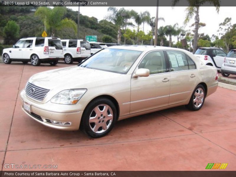 Mystic Gold Metallic / Cashmere 2005 Lexus LS 430 Sedan