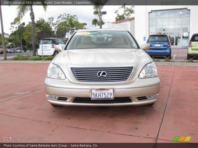 Mystic Gold Metallic / Cashmere 2005 Lexus LS 430 Sedan