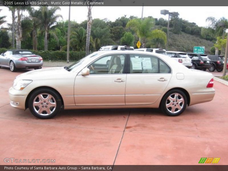 Mystic Gold Metallic / Cashmere 2005 Lexus LS 430 Sedan
