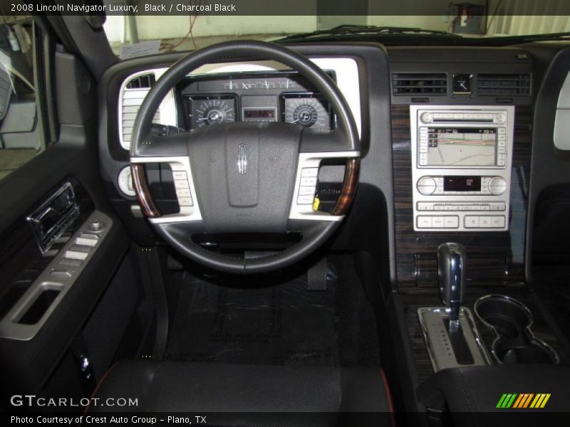 Black / Charcoal Black 2008 Lincoln Navigator Luxury