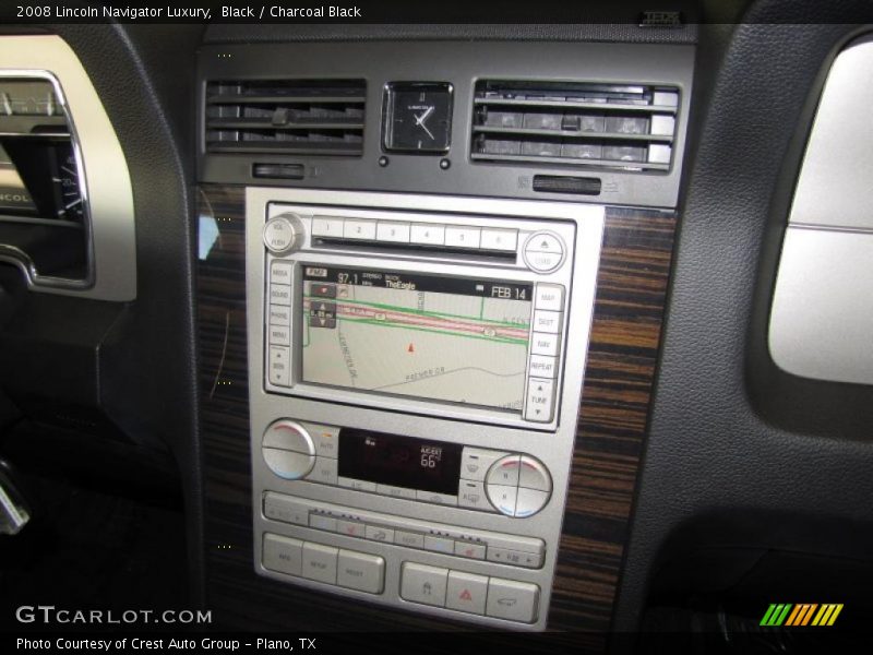 Black / Charcoal Black 2008 Lincoln Navigator Luxury