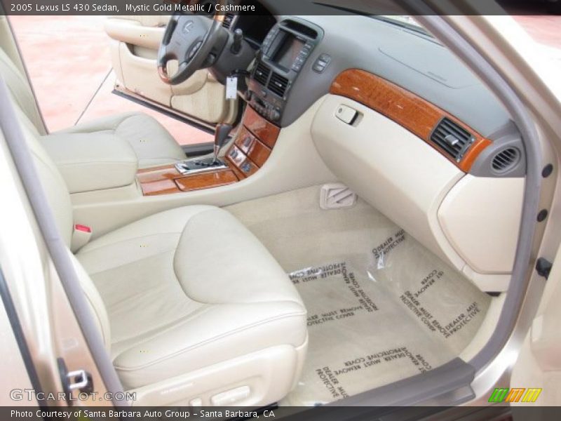 Mystic Gold Metallic / Cashmere 2005 Lexus LS 430 Sedan