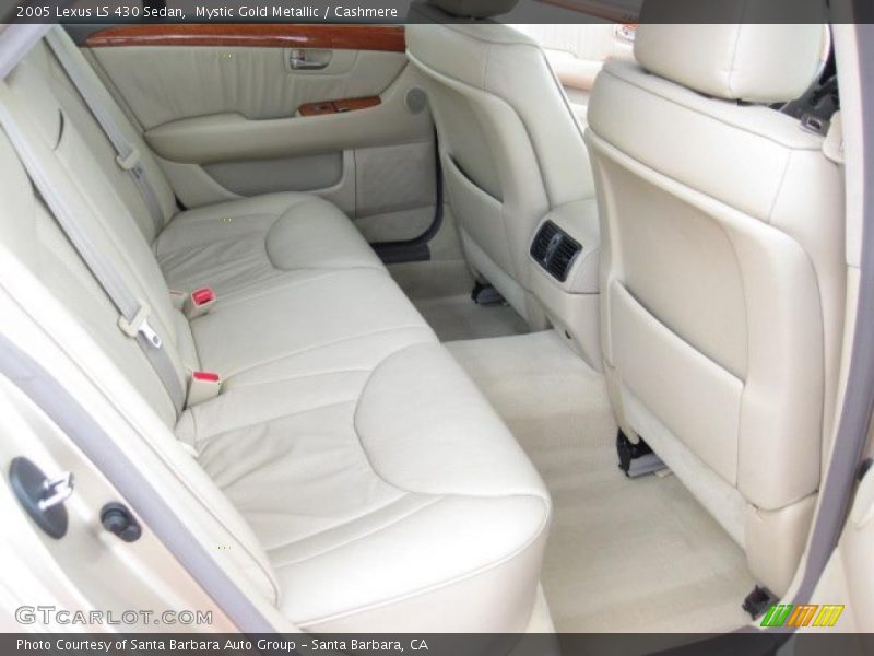 Mystic Gold Metallic / Cashmere 2005 Lexus LS 430 Sedan