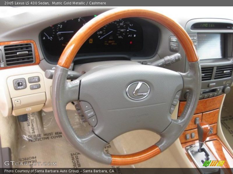Mystic Gold Metallic / Cashmere 2005 Lexus LS 430 Sedan