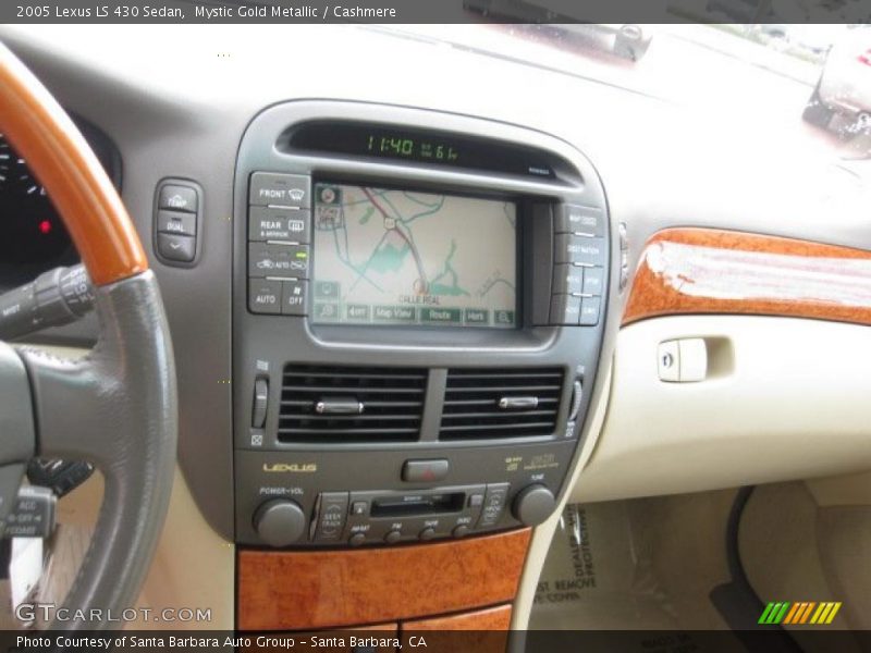 Mystic Gold Metallic / Cashmere 2005 Lexus LS 430 Sedan