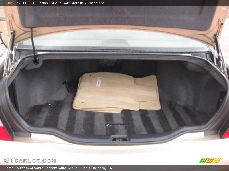 Mystic Gold Metallic / Cashmere 2005 Lexus LS 430 Sedan