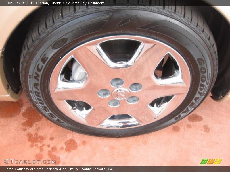 Mystic Gold Metallic / Cashmere 2005 Lexus LS 430 Sedan