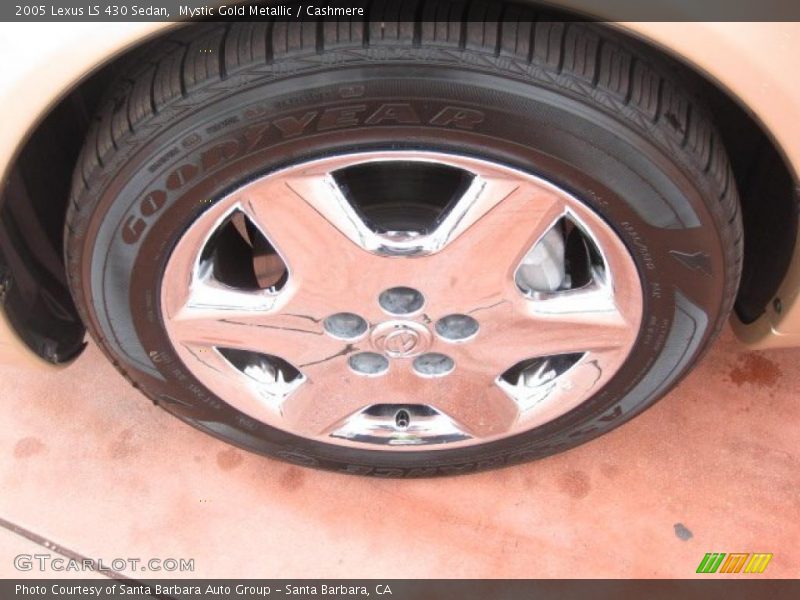 Mystic Gold Metallic / Cashmere 2005 Lexus LS 430 Sedan