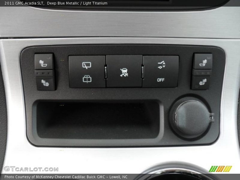 Deep Blue Metallic / Light Titanium 2011 GMC Acadia SLT