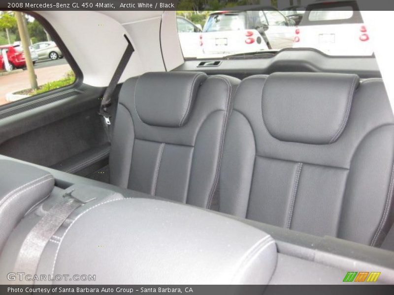 Arctic White / Black 2008 Mercedes-Benz GL 450 4Matic