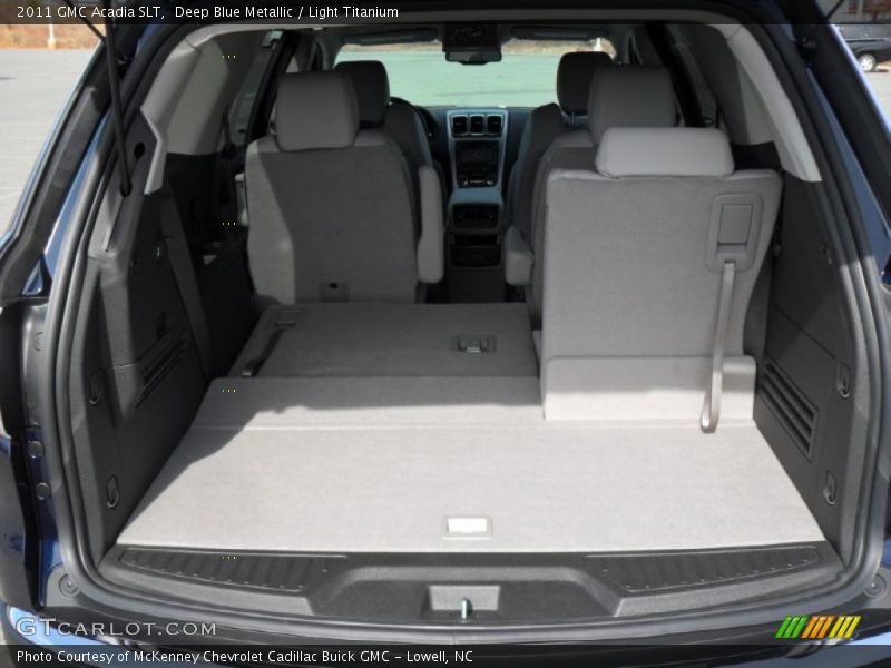 Deep Blue Metallic / Light Titanium 2011 GMC Acadia SLT