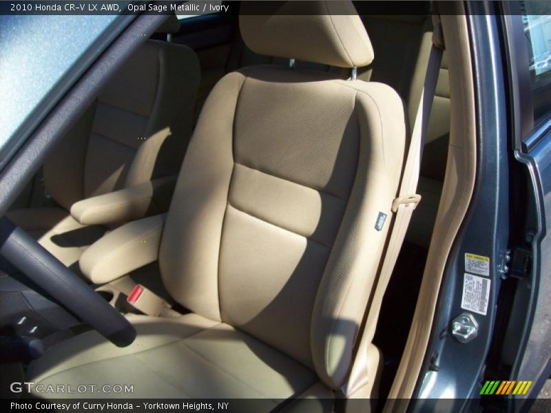 Opal Sage Metallic / Ivory 2010 Honda CR-V LX AWD