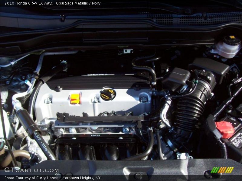 Opal Sage Metallic / Ivory 2010 Honda CR-V LX AWD