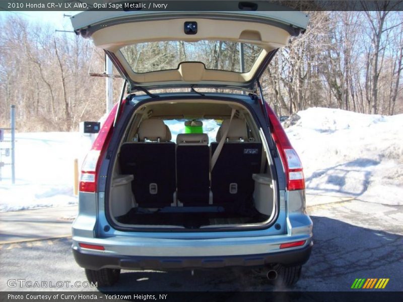 Opal Sage Metallic / Ivory 2010 Honda CR-V LX AWD