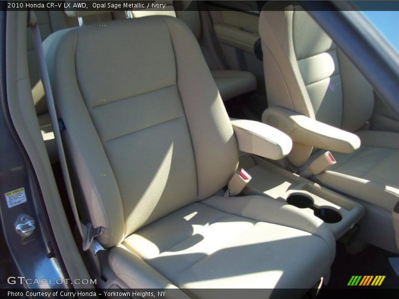 Opal Sage Metallic / Ivory 2010 Honda CR-V LX AWD