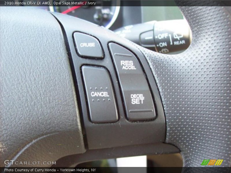Opal Sage Metallic / Ivory 2010 Honda CR-V LX AWD