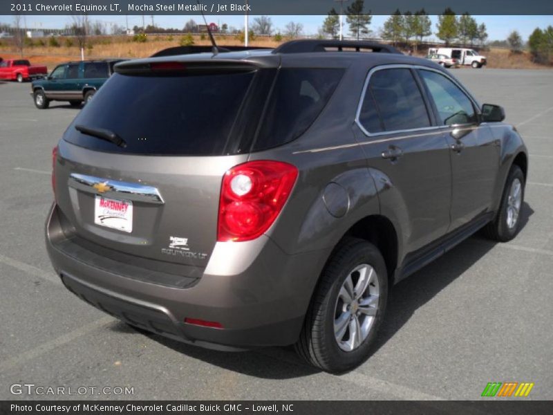 Mocha Steel Metallic / Jet Black 2011 Chevrolet Equinox LT