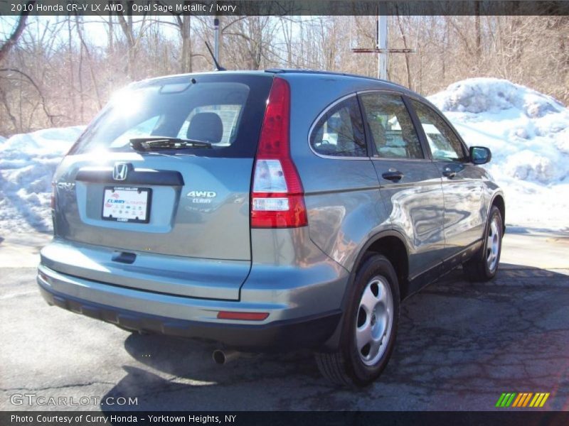 Opal Sage Metallic / Ivory 2010 Honda CR-V LX AWD