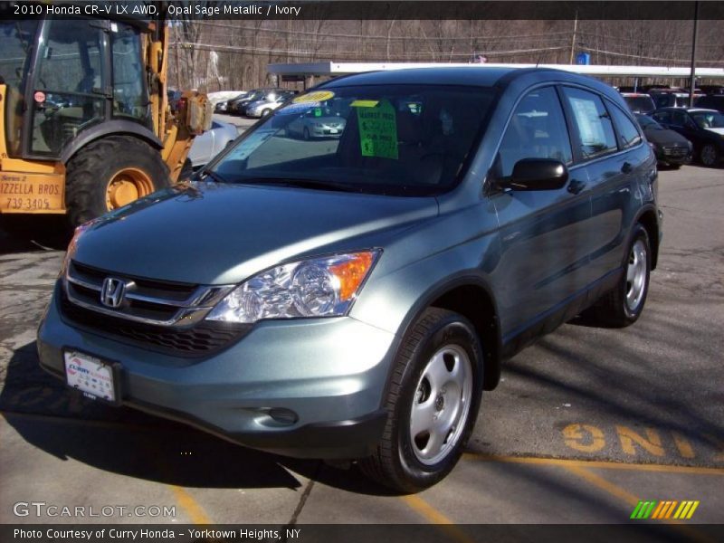 Opal Sage Metallic / Ivory 2010 Honda CR-V LX AWD