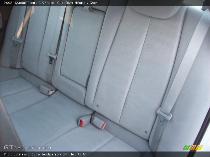 QuickSilver Metallic / Gray 2008 Hyundai Elantra GLS Sedan