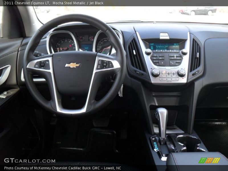 Mocha Steel Metallic / Jet Black 2011 Chevrolet Equinox LT