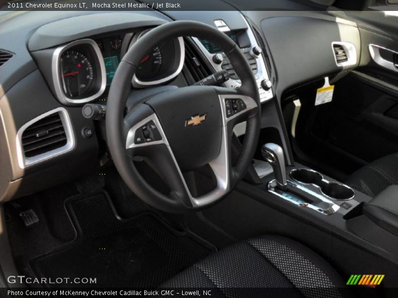 Mocha Steel Metallic / Jet Black 2011 Chevrolet Equinox LT
