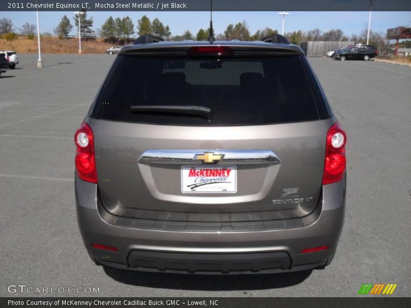 Mocha Steel Metallic / Jet Black 2011 Chevrolet Equinox LT