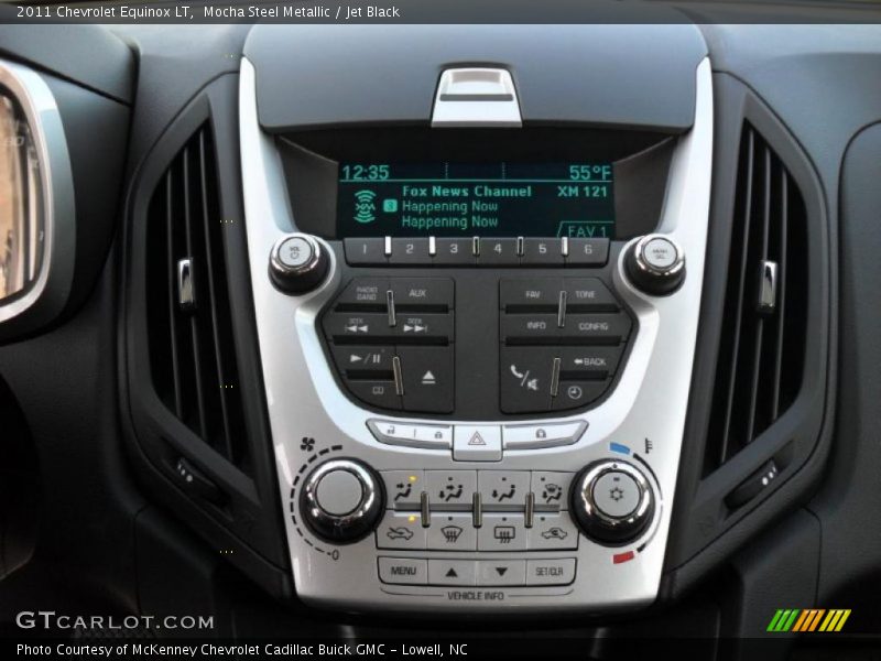 Mocha Steel Metallic / Jet Black 2011 Chevrolet Equinox LT