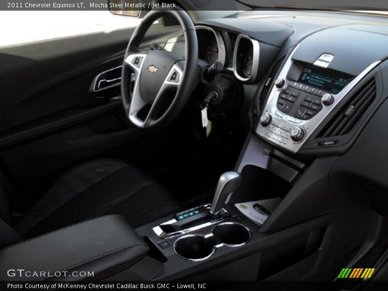 Mocha Steel Metallic / Jet Black 2011 Chevrolet Equinox LT