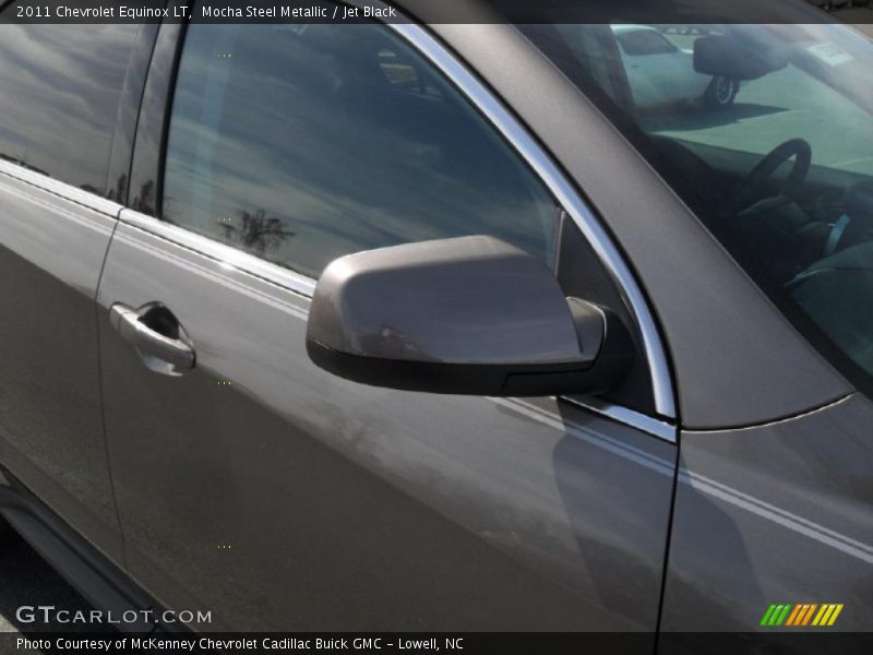 Mocha Steel Metallic / Jet Black 2011 Chevrolet Equinox LT