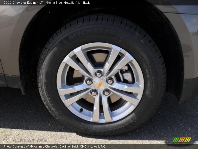 Mocha Steel Metallic / Jet Black 2011 Chevrolet Equinox LT