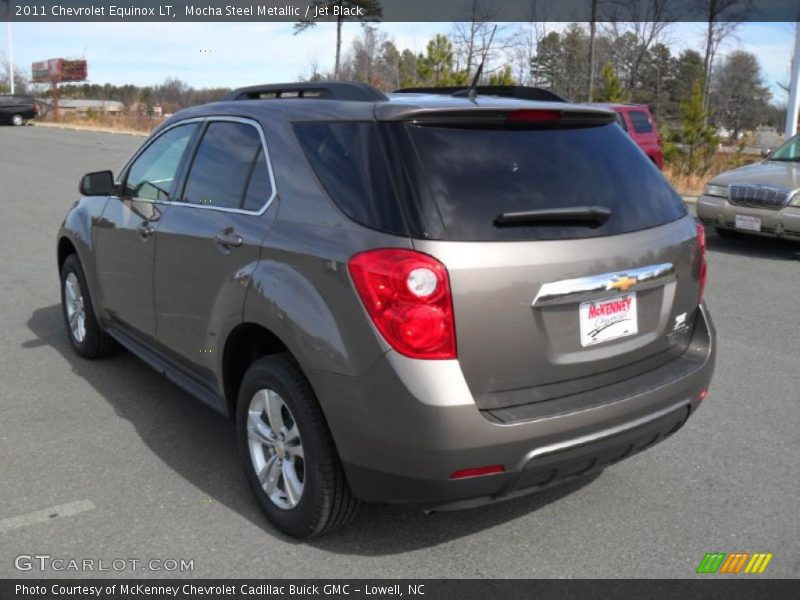 Mocha Steel Metallic / Jet Black 2011 Chevrolet Equinox LT