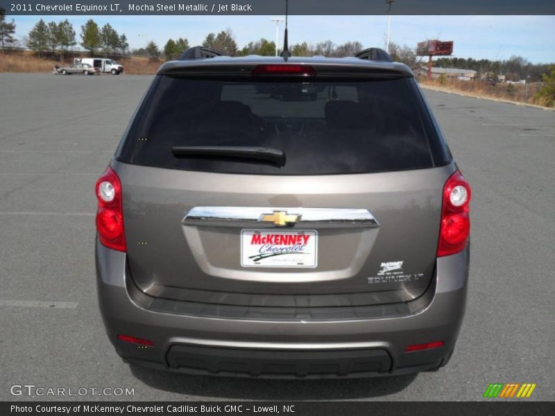 Mocha Steel Metallic / Jet Black 2011 Chevrolet Equinox LT