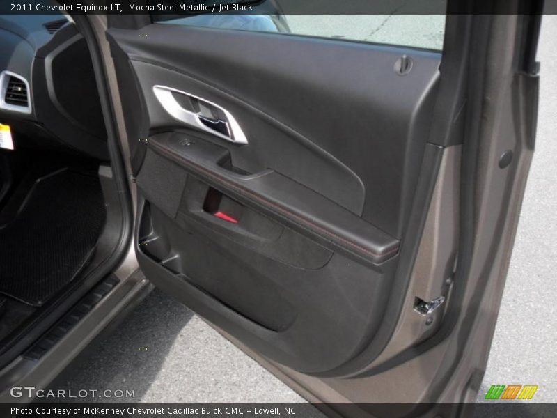 Mocha Steel Metallic / Jet Black 2011 Chevrolet Equinox LT