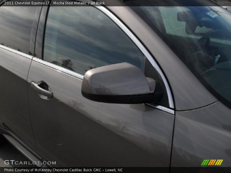 Mocha Steel Metallic / Jet Black 2011 Chevrolet Equinox LT