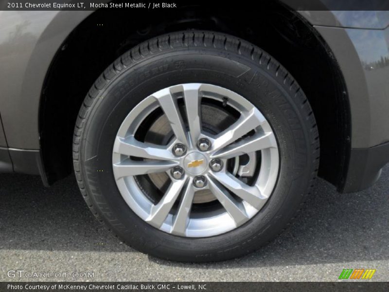 Mocha Steel Metallic / Jet Black 2011 Chevrolet Equinox LT