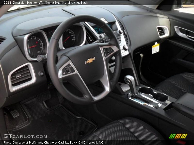 Mocha Steel Metallic / Jet Black 2011 Chevrolet Equinox LT