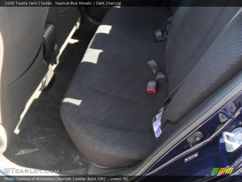 Nautical Blue Metallic / Dark Charcoal 2008 Toyota Yaris S Sedan