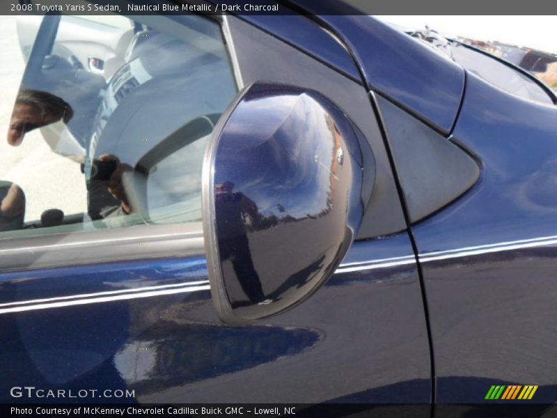 Nautical Blue Metallic / Dark Charcoal 2008 Toyota Yaris S Sedan
