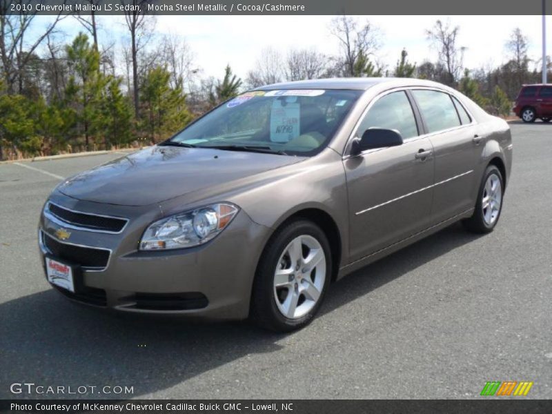 Mocha Steel Metallic / Cocoa/Cashmere 2010 Chevrolet Malibu LS Sedan