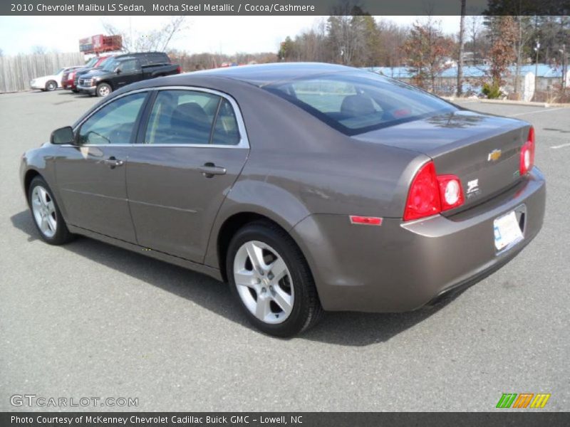 Mocha Steel Metallic / Cocoa/Cashmere 2010 Chevrolet Malibu LS Sedan