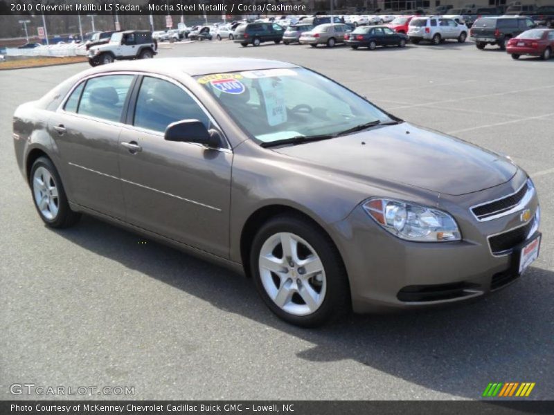 Mocha Steel Metallic / Cocoa/Cashmere 2010 Chevrolet Malibu LS Sedan