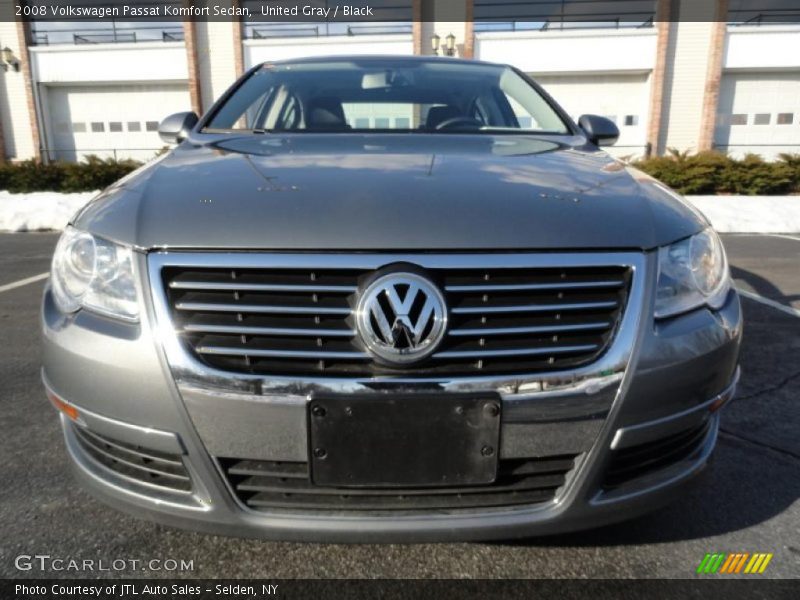 United Gray / Black 2008 Volkswagen Passat Komfort Sedan
