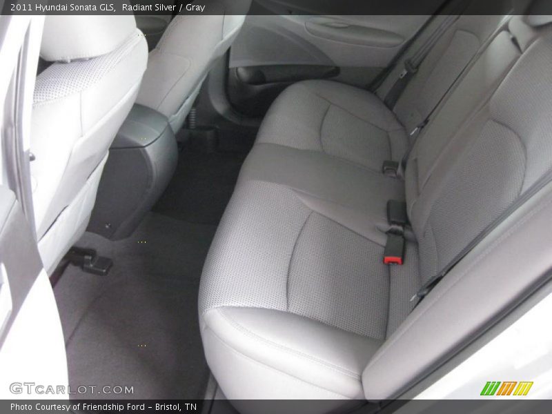 Radiant Silver / Gray 2011 Hyundai Sonata GLS