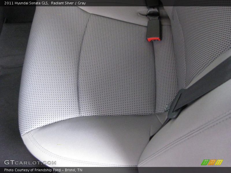 Radiant Silver / Gray 2011 Hyundai Sonata GLS