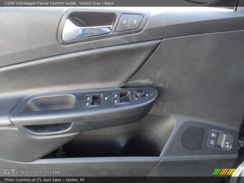 United Gray / Black 2008 Volkswagen Passat Komfort Sedan